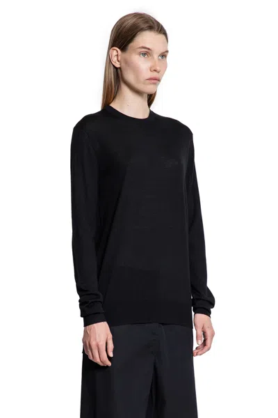 Totême Woman Black Dresses In Black