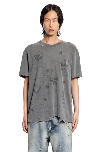 Ancellm Man Grey T-shirts & Tank Tops