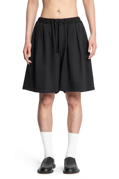 Ancellm Man Black Shorts & Skirts