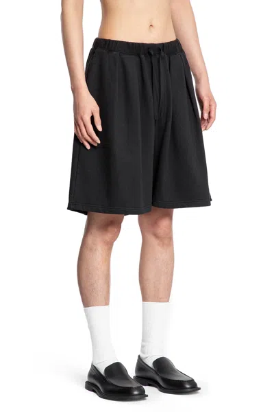 Ancellm Man Black Shorts & Skirts