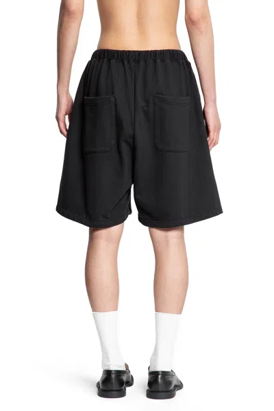 Ancellm Man Black Shorts & Skirts