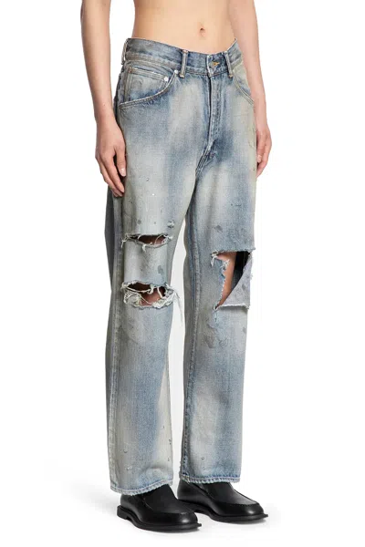 Ancellm Fire 5 Pocket Denim Pants
