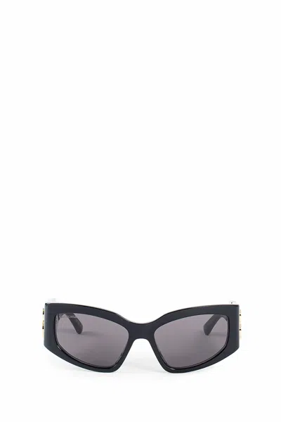 Balenciaga Woman Black Eyewear In Black