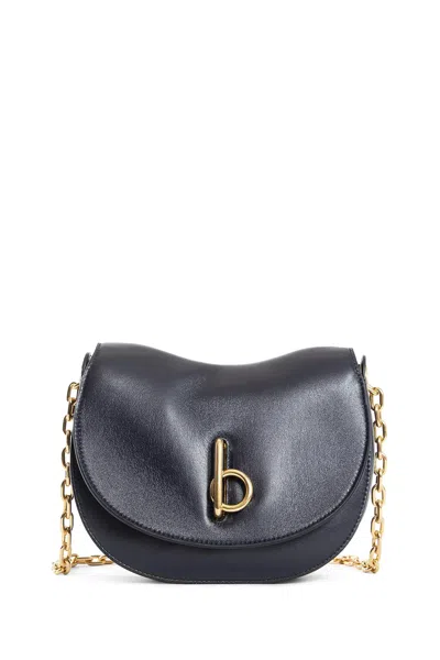 Burberry Woman Black Shoulder Bags In Black
