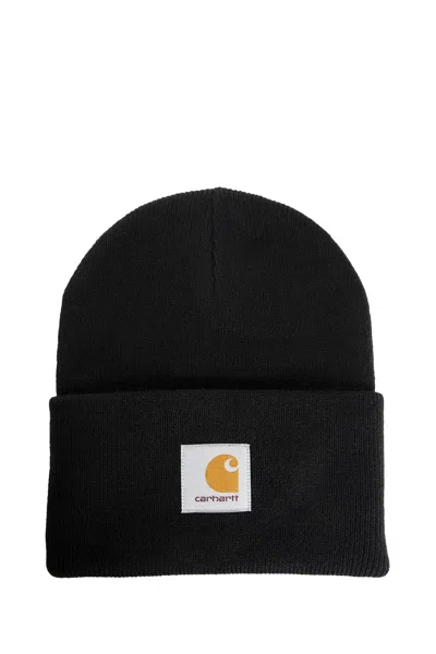 Carhartt Midnight Blue Acrylic Watch Hat In Black