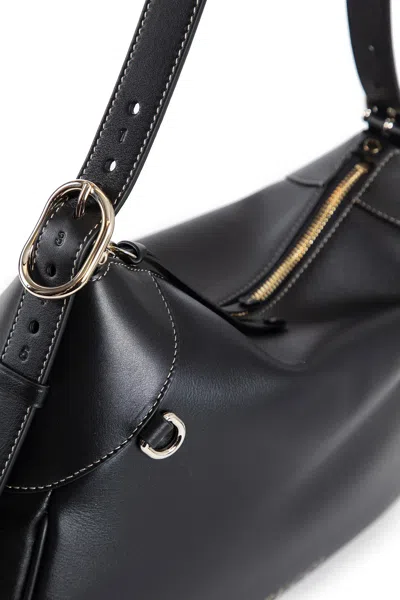 Gucci Woman Black Shoulder Bags In Black