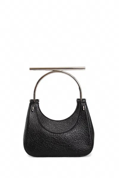 Alexander Mcqueen Mcqueen 'mini Cross-bar' Handbag In Black