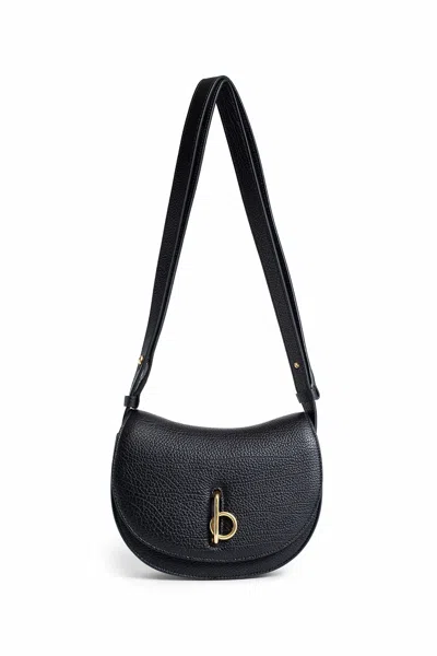 Burberry Mini Rocking Horse Bag In Black