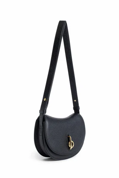 Burberry Mini Rocking Horse Bag In Black