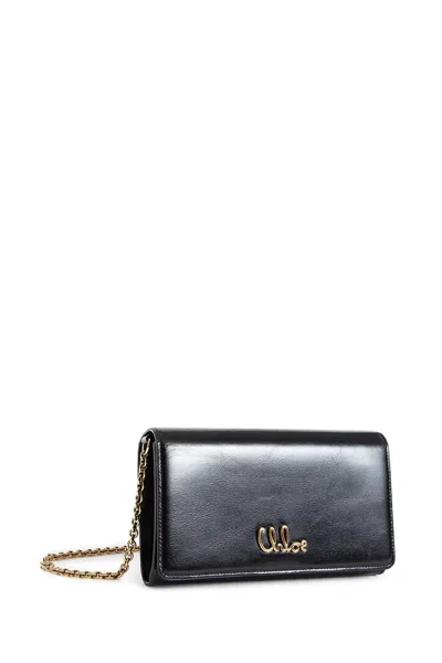 Chloé Woman Black Mini Bags In Black