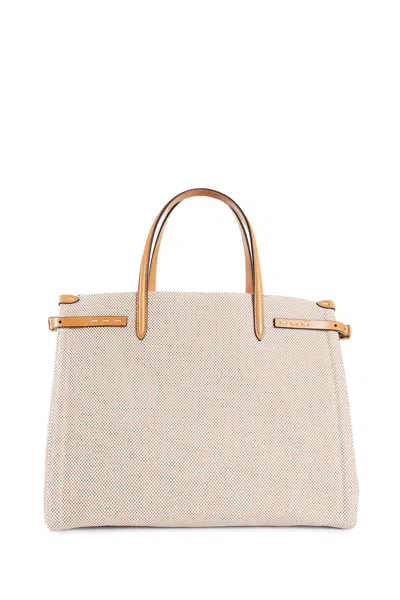 Valentino Women's Medium Antibes Canvas Tote Bag In Beige