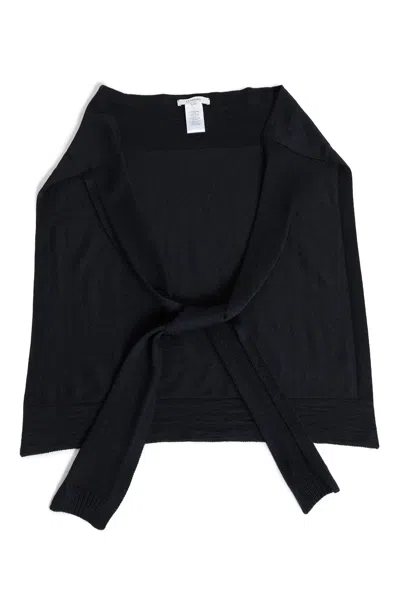 Lemaire Man Black Scarves In Black