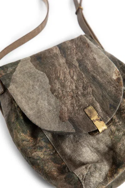 Ziggy Chen Man Green Crossbody Bags