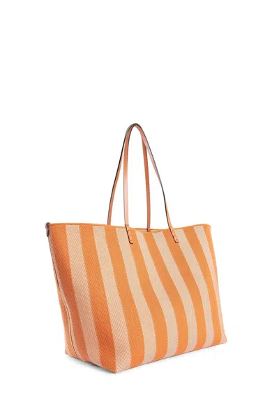 Fendi Borsa Shopping Roll Grande In Jacquard Ricamato Donna