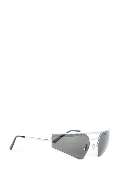 Rick Owens Unisex Silver Eyewear