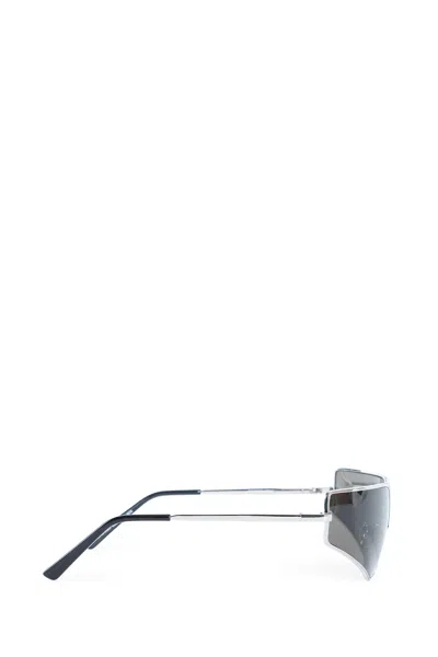 Rick Owens Unisex Silver Eyewear