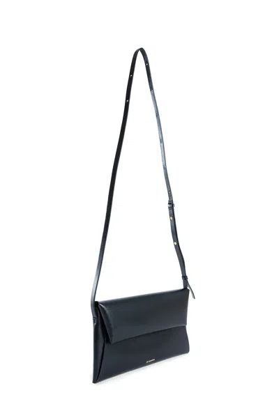 Jil Sander Woman Black Crossbody Bags