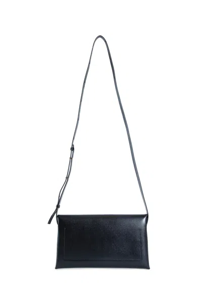 Jil Sander Woman Black Crossbody Bags