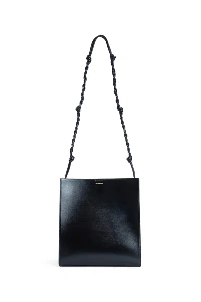 Jil Sander Engraved-logo Leather Shoulder Bag