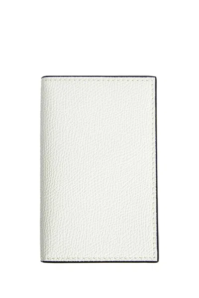 Valextra Unisex White Wallets & Cardholders In White