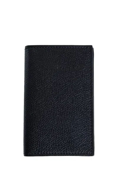 Valextra Unisex Black Wallets & Cardholders In Black