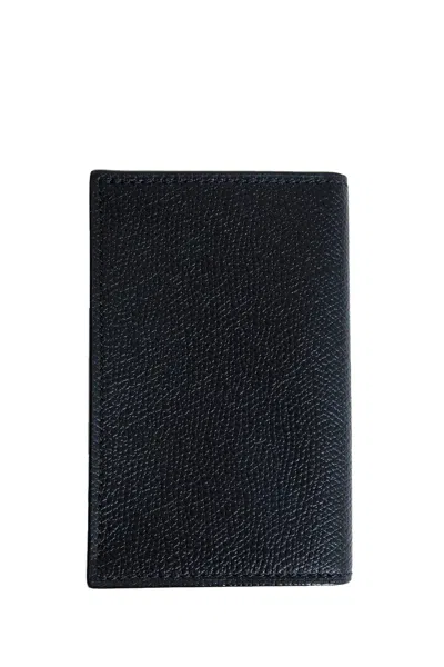 Valextra Unisex Black Wallets & Cardholders In Black