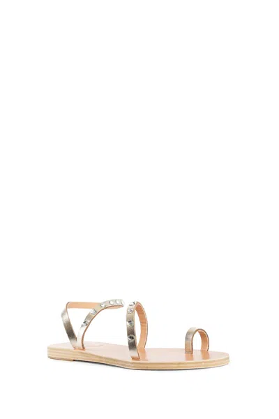 Ancient Greek Sandals Collaborazione Swarovski Sandali Marilyn In Gold