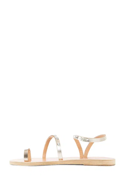 Ancient Greek Sandals Collaborazione Swarovski Sandali Marilyn In Gold