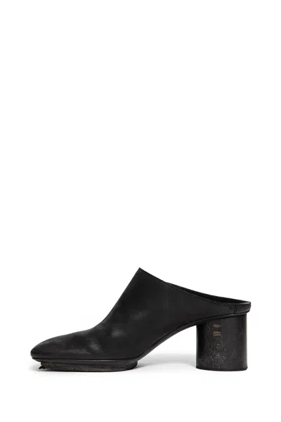 Uma Wang Mule "stone" In Black