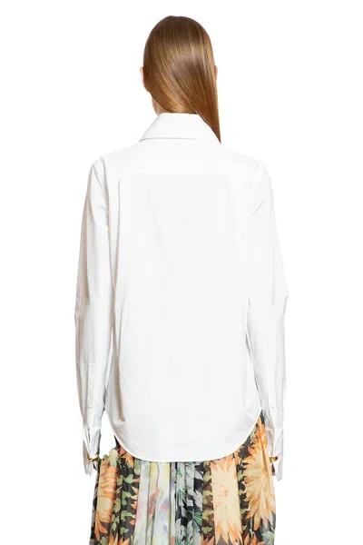 Loewe Cotton Shirt In White