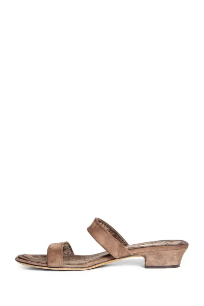 The Row Awar Sandals In Brown