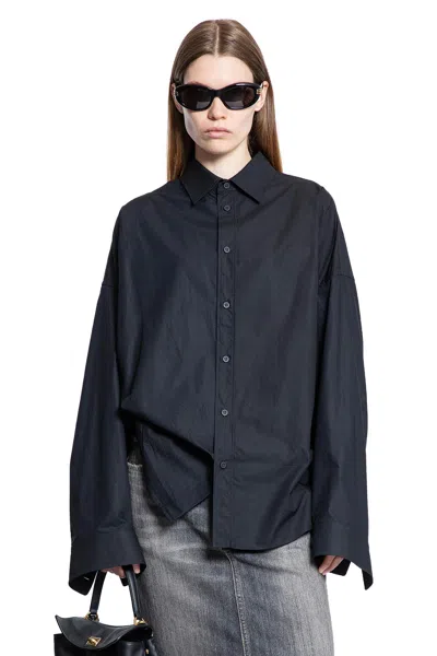 Balenciaga Woman Black Shirts