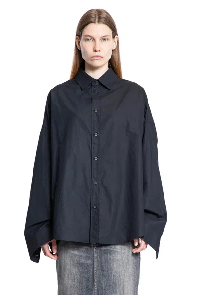 Balenciaga Woman Black Shirts
