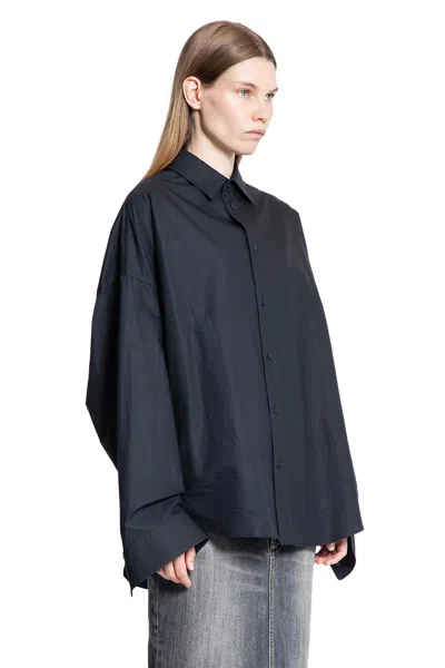 Balenciaga Woman Black Shirts