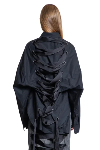 Balenciaga Woman Black Shirts