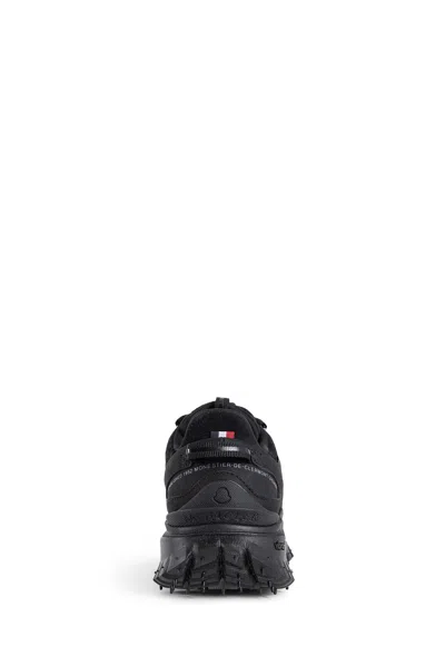 Moncler Sneakers Trailgrip Lite3 En Nubuck Et Daim In Black