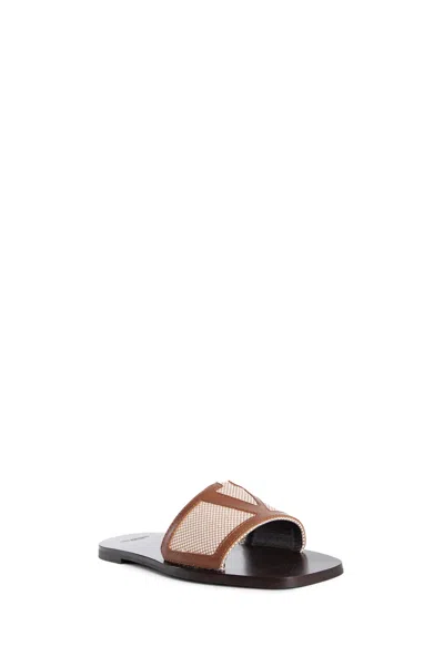 Valentino Viva Superstar Slides In Brown