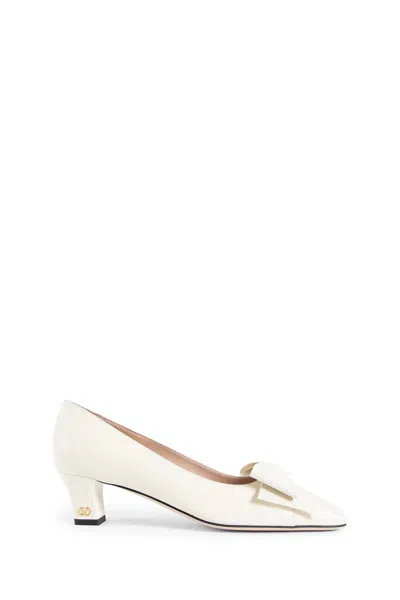 Valentino Garavani Bowow Pumps In Yellow