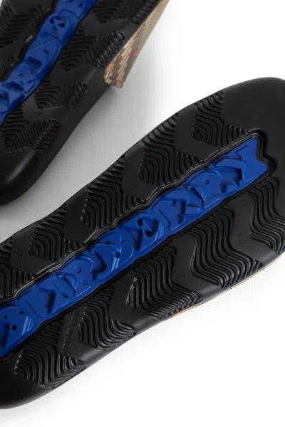 Burberry Women Check Dive Slides In Multi