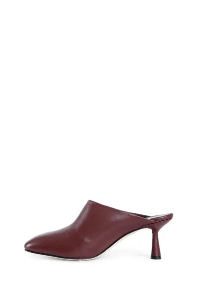 Aeyde Mila Leather Mule Pumps