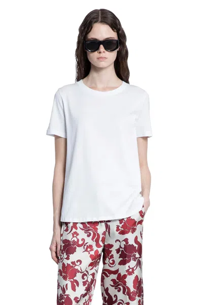 S Max Mara Reno White T-shirt In White