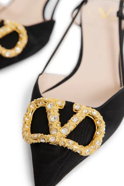 Valentino Woman Black Pumps In Black