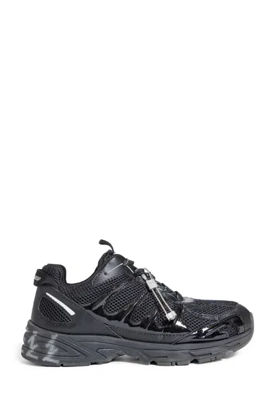 44 Label Group Black Dragger Sneakers In Black