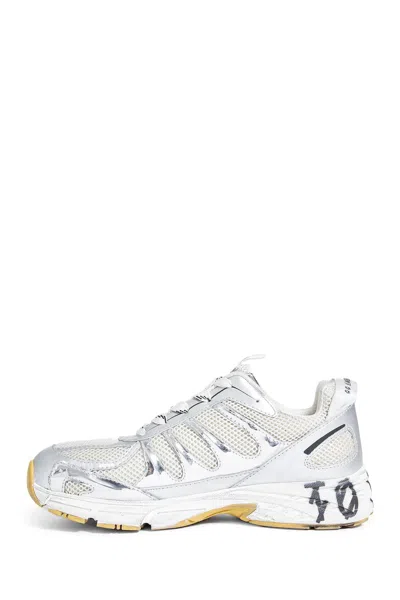 44 Label Group Silver Dragger Sneakers In Grey