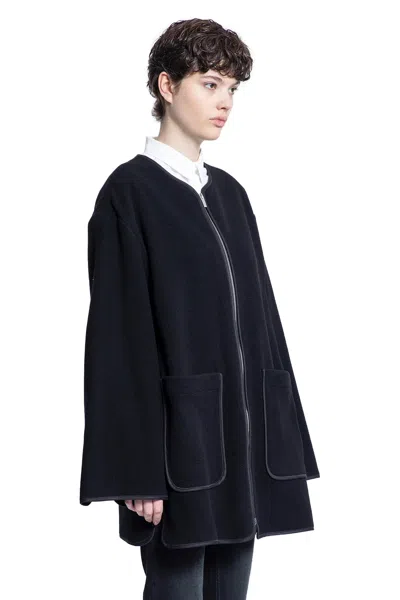Totême Toteme Wool Zipped Jacket In Black