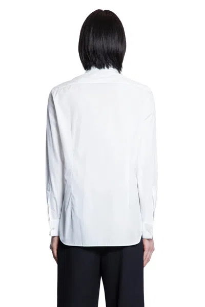 Lardini White Button-down Shirt In White