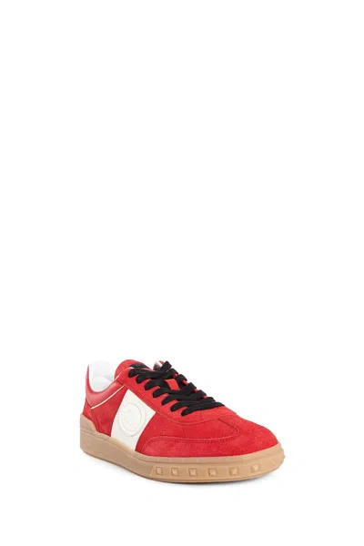 Valentino Upvillage Low Top Trainer In Red