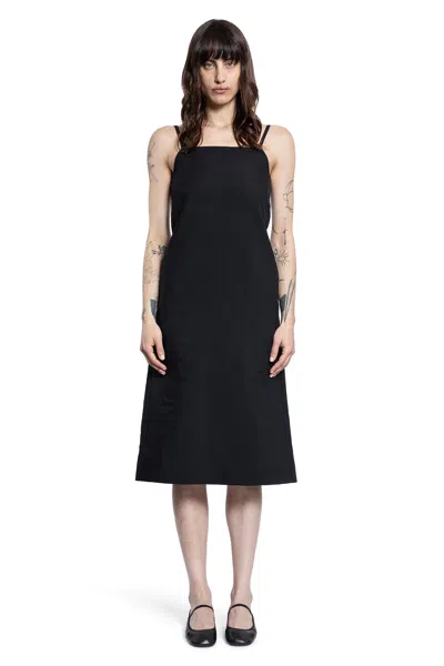 Studio Nicholson Woman Black Dresses In Black