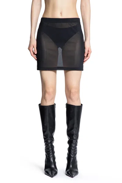 44 Label Group Woman Black Skirts In Black