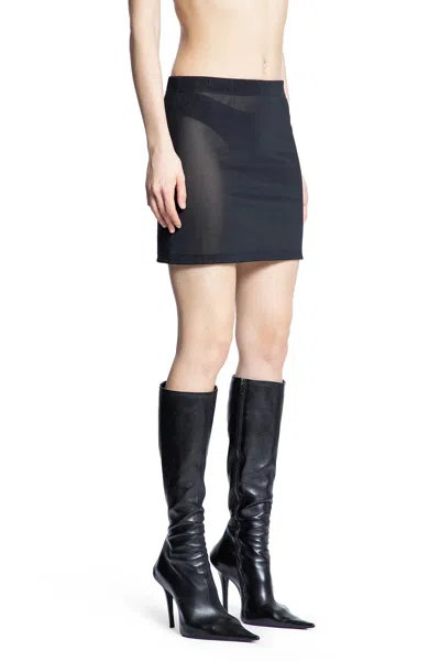 44 Label Group Woman Black Skirts In Black